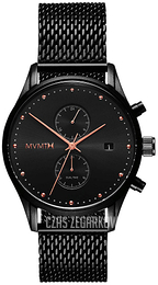 MVMT Voyager Czarny/Stal Ø42 mm MV01-BBRG