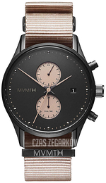 MVMT Voyager Czarny/Tkanina Ø42 mm MV01-BLBR