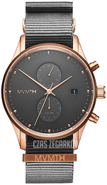 MVMT Voyager Szary/Tkanina Ø42 mm MV01-RGGR2