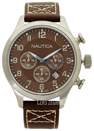 Nautica BFD 101 Brązowy/Skóra Ø44 mm A14697G
