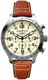 Nautica Bfd 101 Kremowy/Skóra Ø44 mm A15540G