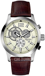 Nautica Ncs Beżowy/Skóra Ø42.5 mm A15549G
