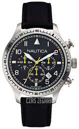 Nautica BFD 105 Czarny/Skóra Ø44 mm A16577G