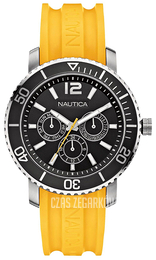 Nautica Multifunction Czarny/Żywica z tworzywa sztucznego Ø44 mm A16643G