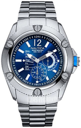 Nautica Nsr Niebieski/Stal Ø46 mm A17537G