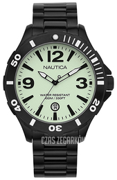 Nautica BFD 101 Zielony/Stal Ø45 mm A17572G