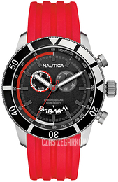 Nautica Nsr Czarny/Żywica z tworzywa sztucznego Ø46 mm A17584G