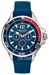 Nautica NST Niebieski/Guma Ø48 mm A17613G