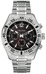 Nautica NST Czarny/Stal Ø45 mm A19628G