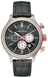 Nautica Chronograph Szary/Skóra Ø44 mm A21031G