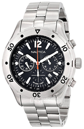 Nautica NST Czarny/Stal Ø45 mm A23608G