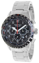 Nautica BFC Czarny/Stal Ø43 mm A24005G