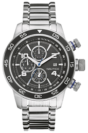 Nautica NCT Czarny/Stal Ø47 mm A24533G