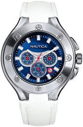 Nautica Ncs Niebieski/Skóra Ø44 mm A35514G