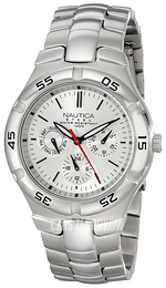 Nautica Multifunction Srebrny/Stal Ø41 mm N10074