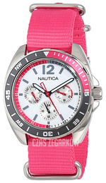 Nautica Multifunction Biały/Tkanina Ø40 mm N11594G