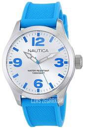 Nautica BFD 102 Srebrny/Guma Ø40 mm N11623M
