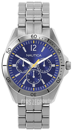 Nautica NAC Niebieski/Stal Ø40 mm N13631G