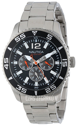 Nautica NST Czarny/Stal Ø43 mm N13652G
