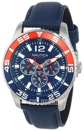 Nautica NST Niebieski/Skóra Ø44 mm N13663G