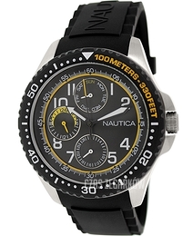 Nautica NSR Czarny/Żywica z tworzywa sztucznego Ø44 mm N13682G
