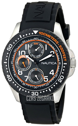 Nautica NSR Czarny/Żywica z tworzywa sztucznego Ø44 mm N13685G