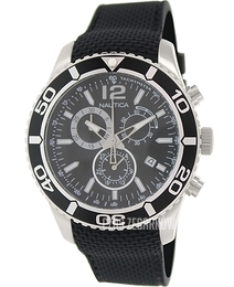 Nautica NST Czarny/Guma Ø44 mm N15102G
