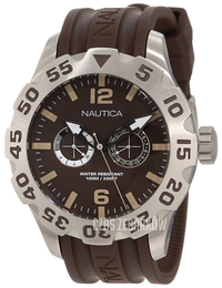 Nautica BFD 100 Brązowy/Żywica z tworzywa sztucznego Ø46 mm N16633G