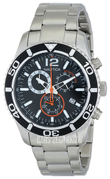 Nautica NST Czarny/Stal Ø44 mm N16666G