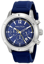 Nautica Chronograph Niebieski/Żywica z tworzywa sztucznego Ø46 mm N17652G