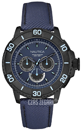 Nautica NST Niebieski/Skóra Ø46 mm N18644G