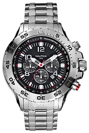 Nautica NST Czarny/Stal Ø53 mm N19508G