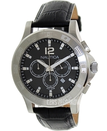 Nautica NCS Czarny/Skóra Ø47 mm N21548G