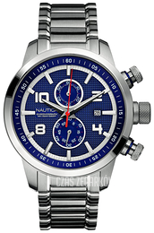 Nautica NCT Niebieski/Stal Ø46 mm N22550G