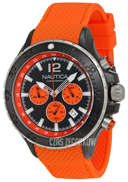 Nautica Chronograph Czarny/Guma Ø49 mm N22626G