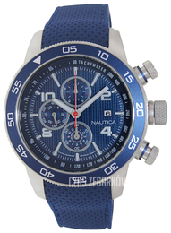 Nautica Chronograph Niebieski/Guma Ø47 mm N23605G