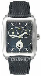 Nautica Multifunction Czarny/Skóra N85130G