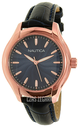 Nautica NCT Niebieski/Skóra Ø35 mm NAD12002M