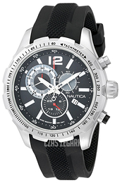 Nautica NST Czarny/Guma Ø45 mm NAD15512G