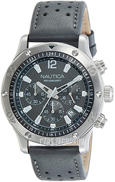 Nautica Szary/Skóra Ø44 mm NAD16546G