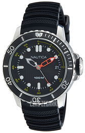 Nautica Analog Czarny/Guma Ø48 mm NAD18519G