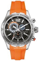 Nautica Chronograph Czarny/Guma Ø46 mm NAI15510G