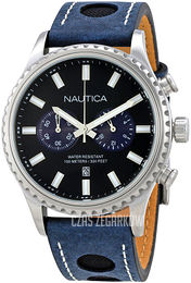 Nautica Czarny/Skóra Ø43 mm NAI18512G