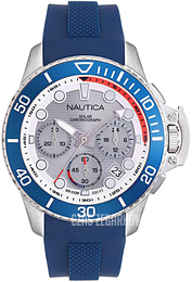 Nautica Srebrny/Guma Ø45 mm NAPBSC905