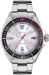 Nautica Srebrny/Stal Ø46 mm NAPCPS905