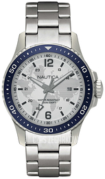 Nautica Srebrny/Stal Ø44 mm NAPFRB006