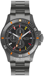 Nautica Freeboard Czarny/Stal Ø44 mm NAPFRB019