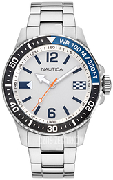 Nautica Srebrny/Stal Ø44 mm NAPFRB921
