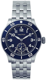 Nautica Dress Niebieski/Stal Ø44 mm NAPHST005