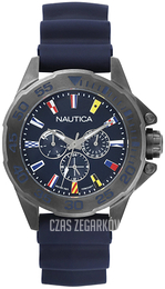 Nautica Niebieski/Guma Ø44 mm NAPMIA004